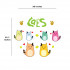 Cats and Paws Wall Decal
