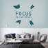 Focus Wall Decal